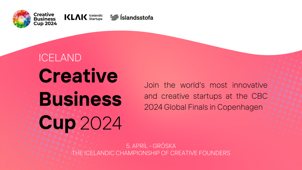 Creative Business Cup 2024 Iceland KLAK - Iceland Startups