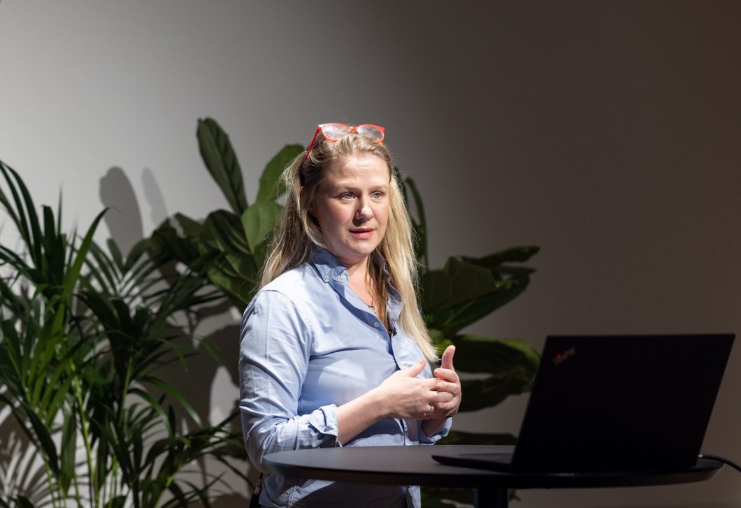 Kristín Soffía, manager of KLAK Icelandic Startups