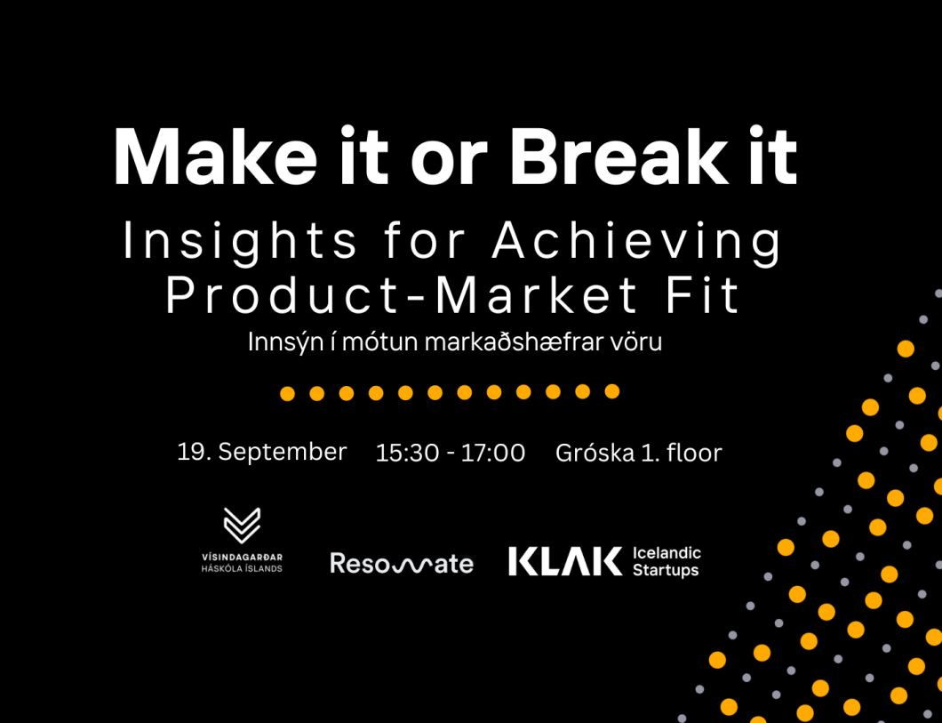 Event RESONATE Make it or Break it — Insights for Achieving Product-Market Fit (1)